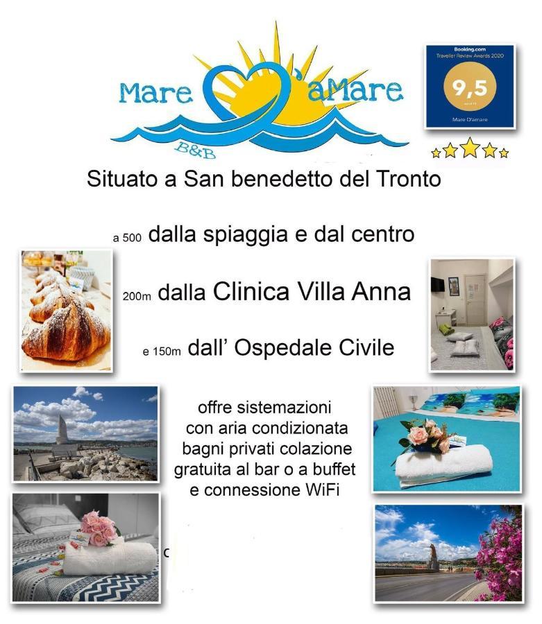Bed and Breakfast Mare D'Amare San Benedetto del Tronto Exteriér fotografie
